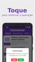 Word para PDF - Conversor de Documentos capture d'écran 1