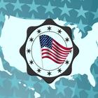 Wappen der US Staaten Zeichen