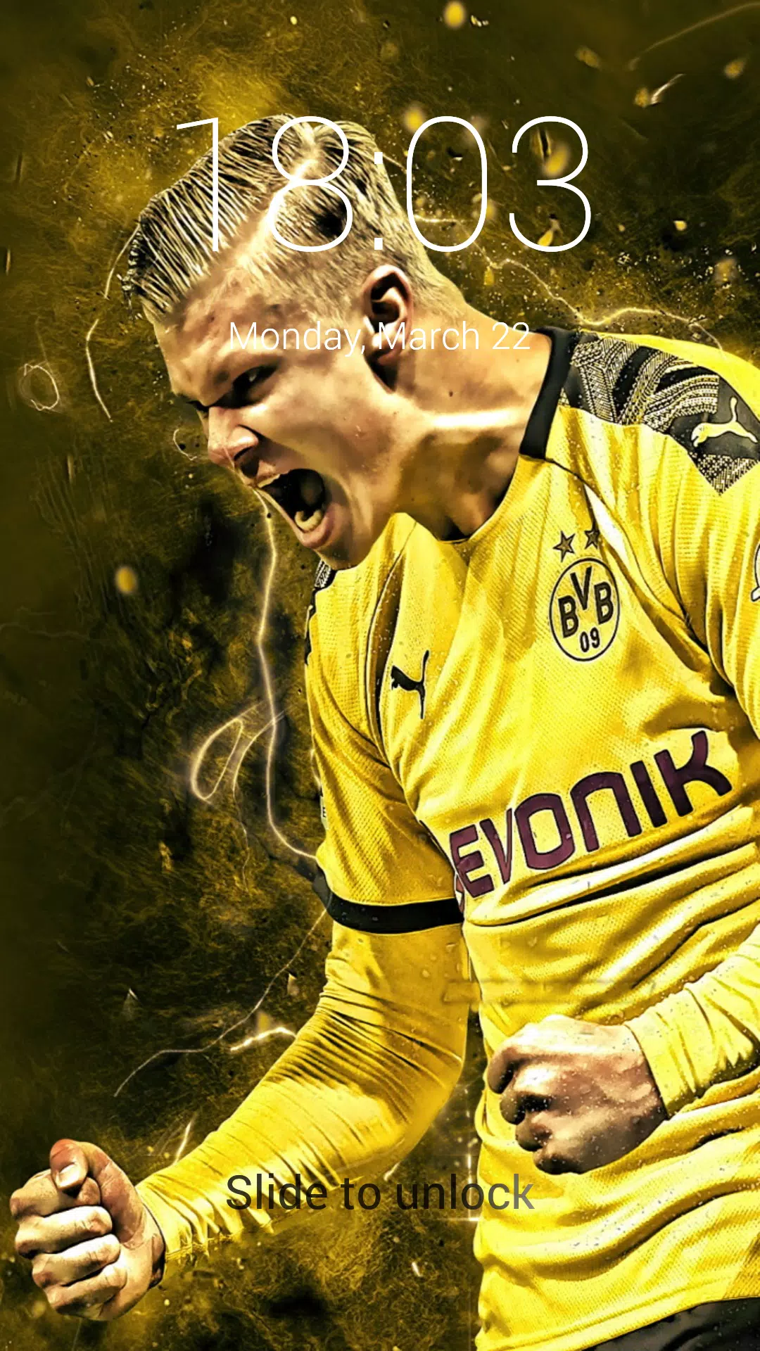 Erling Haaland Lock Screen For Android Apk Download
