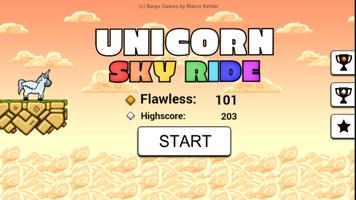 Unicorn Sky Ride اسکرین شاٹ 2