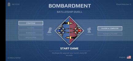 Bombardment - Battleship Duell Affiche