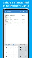 Calculatrice Bloc-notes Affiche