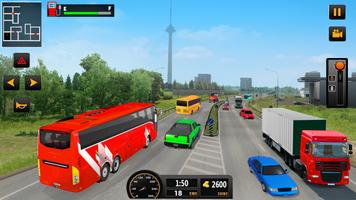 Passenger Bus Driving Games 3D ポスター