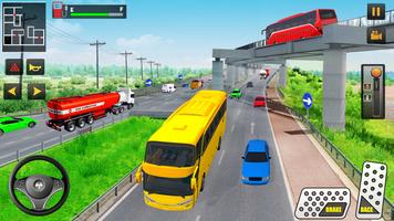 Passenger Bus Driving Games 3D スクリーンショット 1