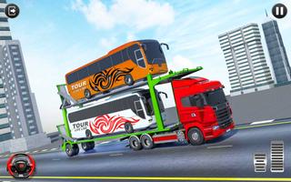 City Coach Bus Transport Truck Simulator captura de pantalla 2