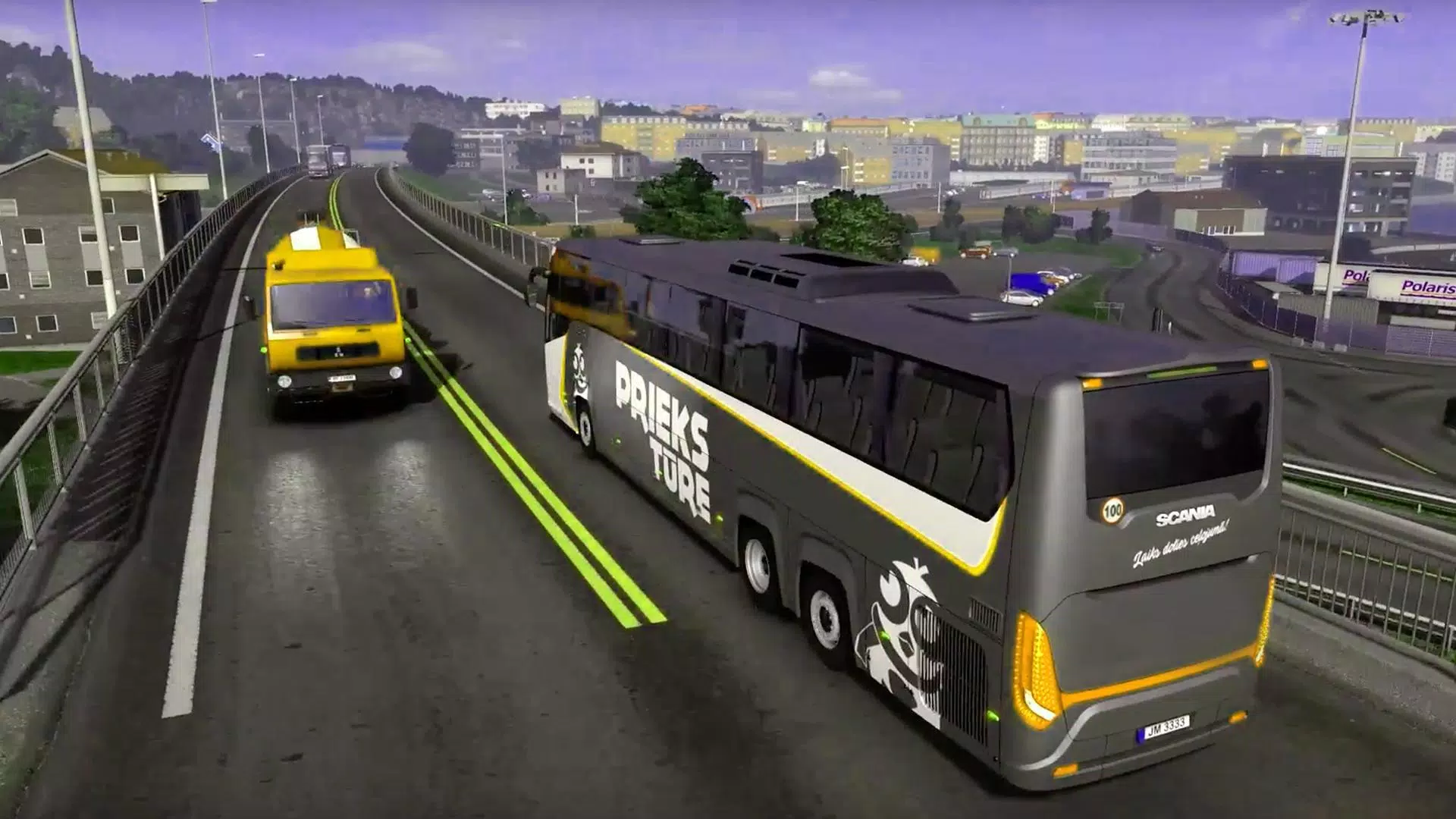 Scania Bus Drive Passengers in City  Proton Bus Simulator Urbano Android  Gameplay 