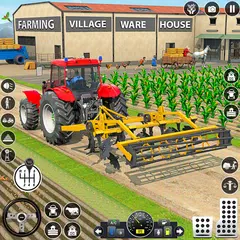 Скачать Farming Games: Tractor Driving XAPK
