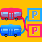 Bus Park 3D Zeichen