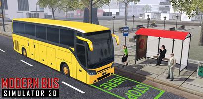 Bus Simulator-Bus Game Offline ภาพหน้าจอ 3