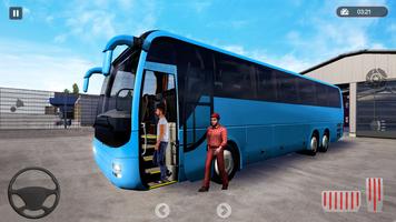 Bus driver simulator Bus games imagem de tela 1