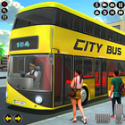 Permainan bas bandar simulator ikon