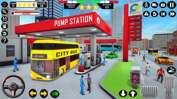 Passenger Bus Driving Games 3D 截圖 2