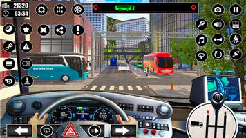 City Bus Simulator Coach Game capture d'écran 3