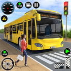 Indian Coach Bus Driving Games icon