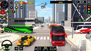 Grand City Racing Bus Sim 3D imagem de tela 1