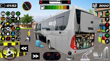 jeu de bus simulateur de bus Affiche
