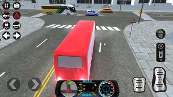 USA Simulador de autobús 2021 Juego de coche captura de pantalla 1