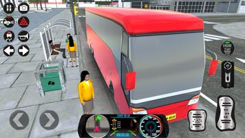 USA Simulador de autobús 2021 Juego de coche captura de pantalla 2
