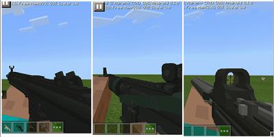 Gun Craft Weapon Mod For Mcpe capture d'écran 2