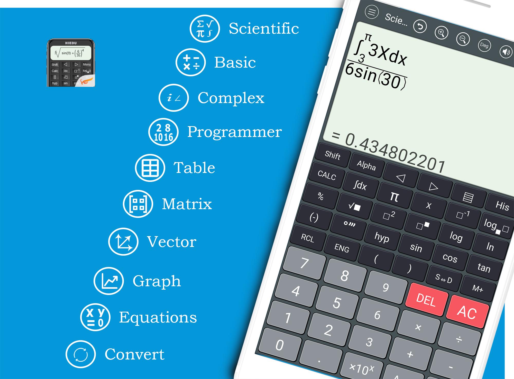 scarica calcolatrice scientifica per android