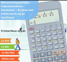 HiEdu He-570 Rekenmachine-poster