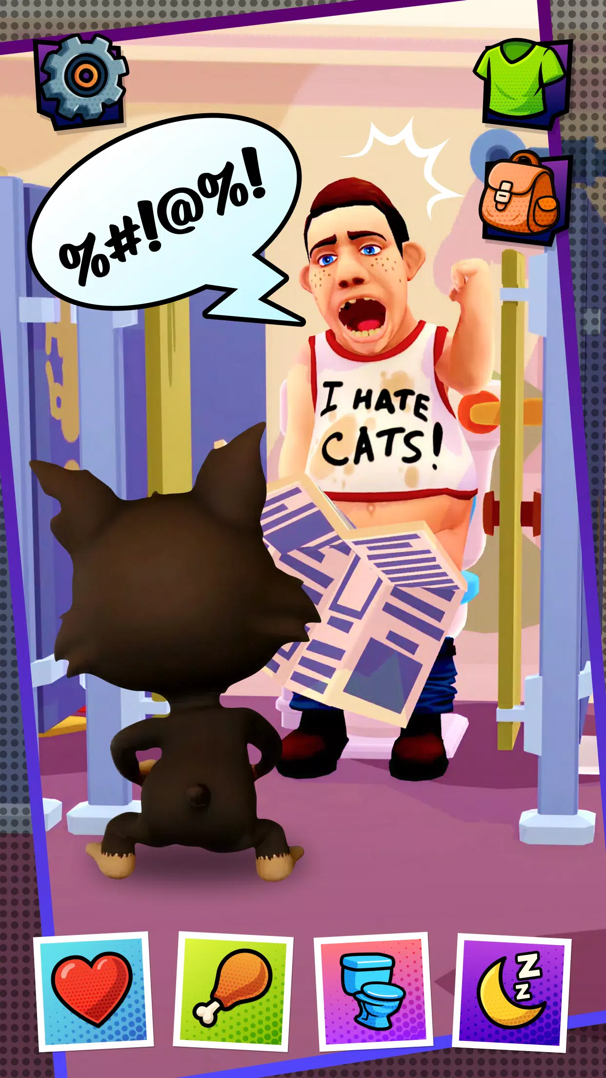 Butch the Cat: Pet Care Games