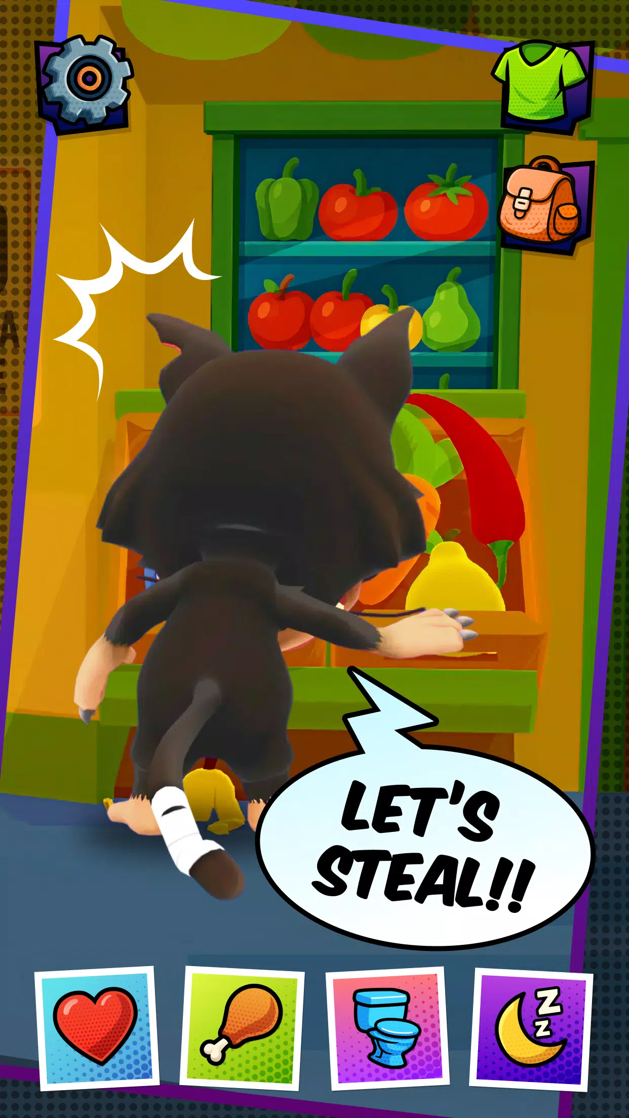 Butch the Cat: Pet Care Games