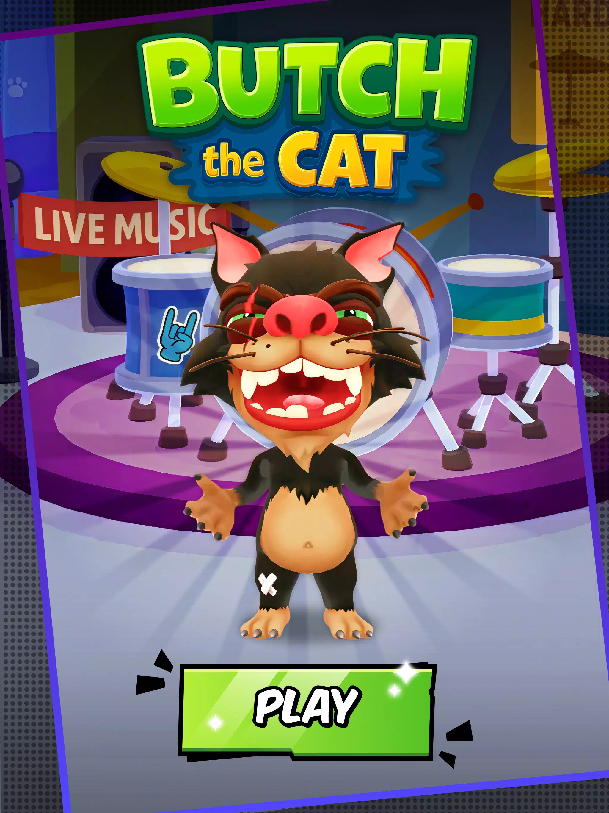 Butch the Cat: Pet Care Games