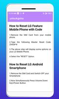 Unlock Codes For Phone Guide screenshot 2