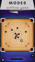 Carrom Board Offline captura de pantalla 1