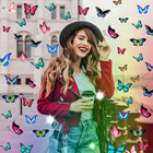 My Photo Butterfly Background  icône