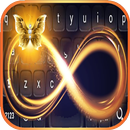 Golden Infinity Symbol keyboar APK