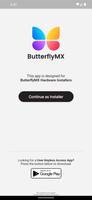 Installer ButterflyMX الملصق