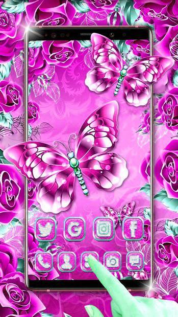 Pink Butterfly Wallpaper Hd For Android Apk Download