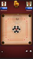 Carrom Board Game 3D تصوير الشاشة 1