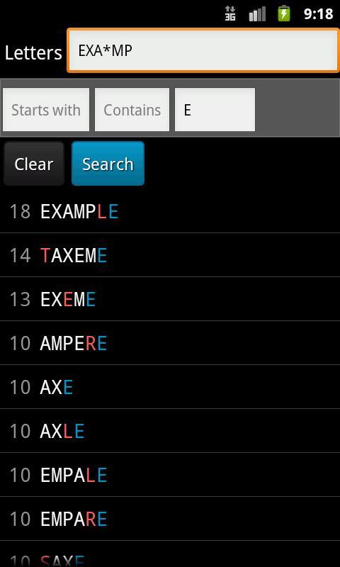 Wordhelp. Exeme.