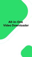 All-in-one Video Downloader الملصق