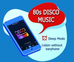 80s Disco Music Affiche