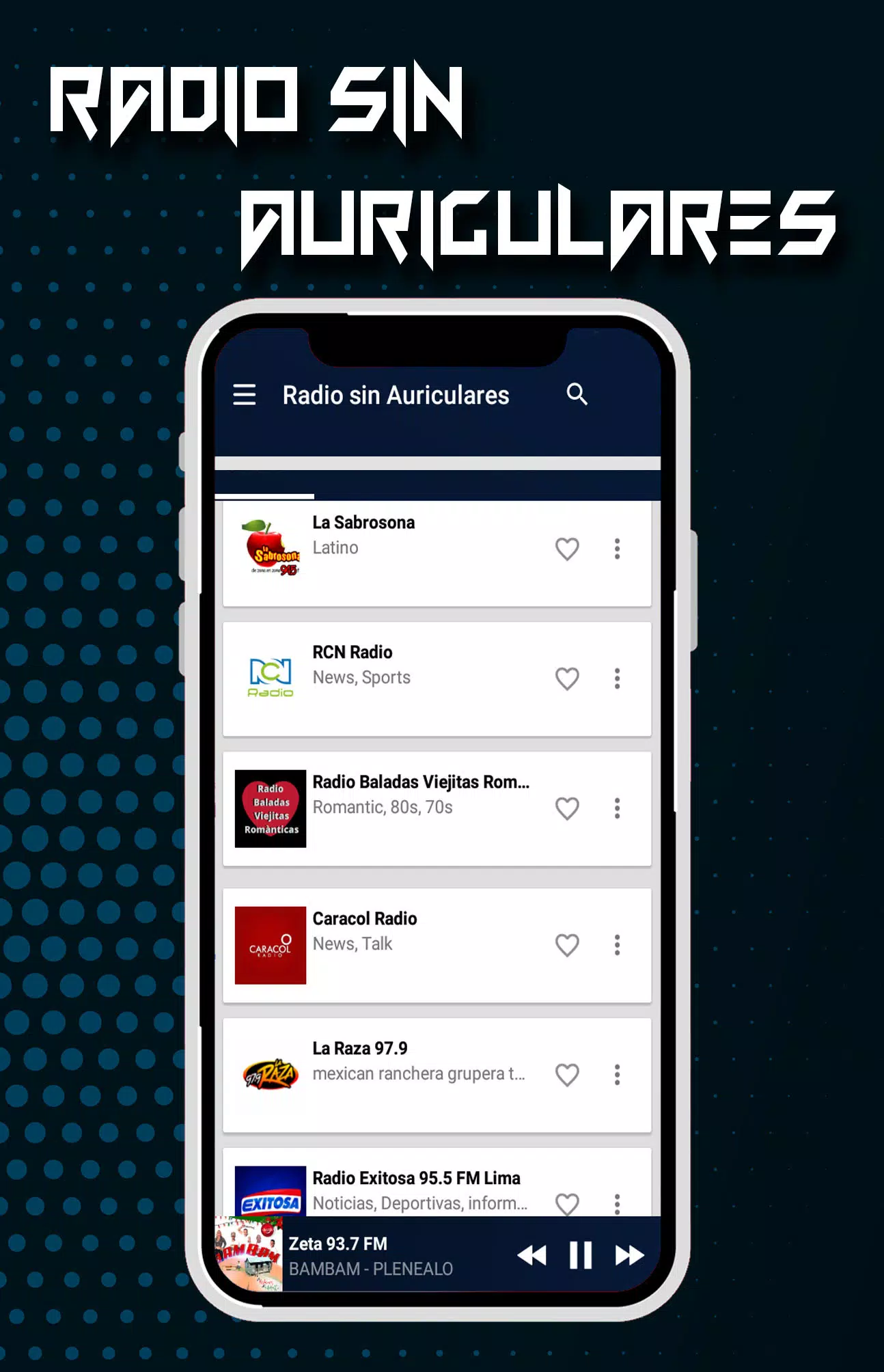 Descarga de APK de Radio sin Auriculares para Android