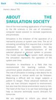 3 Schermata The Simulation Society App