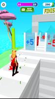 Money Run Rich 3D Girl Game screenshot 1