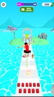 Money Run Rich 3D Girl Game captura de pantalla 2