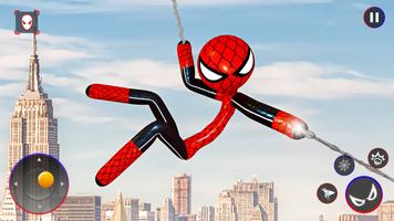 Spider Stickman Rope: Hero Man screenshot 3