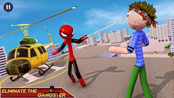 Spider Stickman Rope: Hero Man screenshot 2