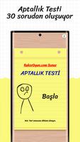 Aptallık Testi-poster