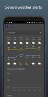 BWeather Forecast تصوير الشاشة 1