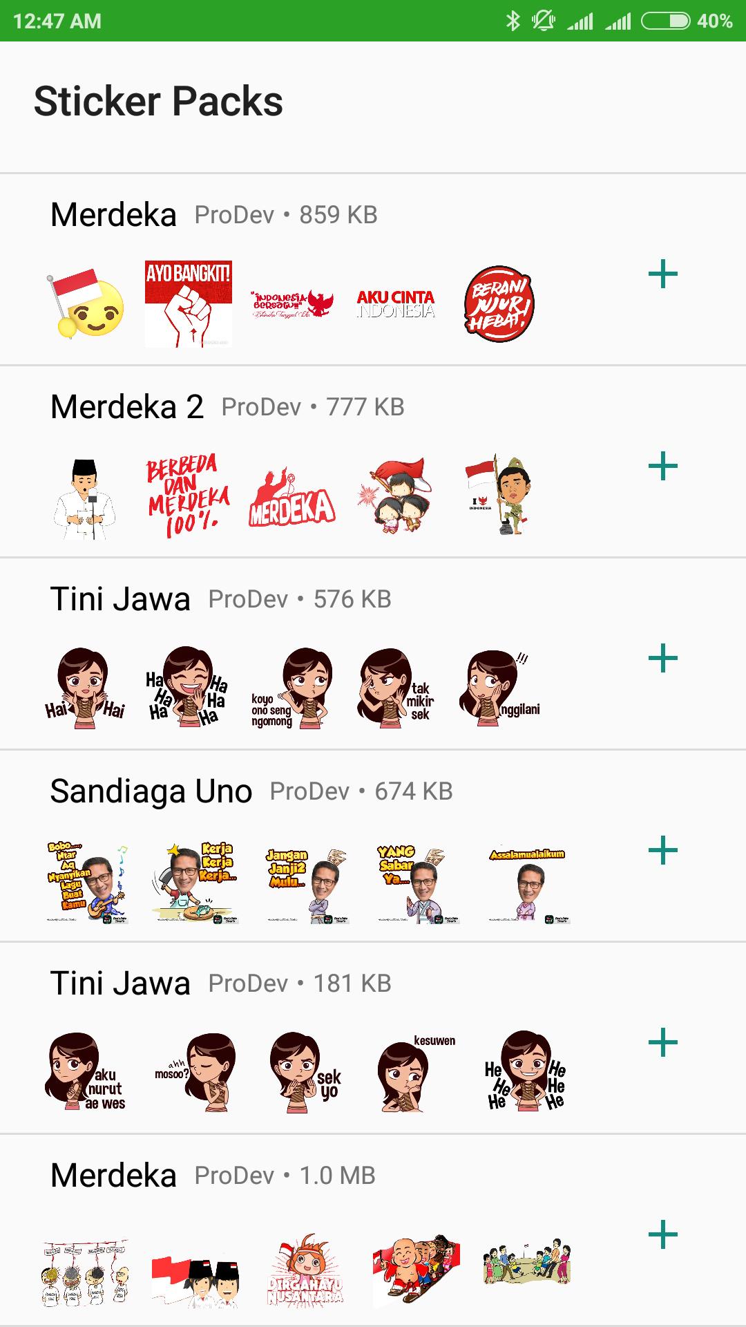 Wa Sticker Indonesia Merdeka Hut Ri 17 Agustus For Android Apk