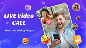 Live Video Call - Global Call Affiche