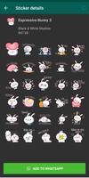 Bunny (Rabbit) Stickers For Wh 스크린샷 2