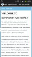 Best Western Park Crest Inn 스크린샷 2